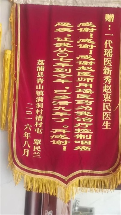 金秀瑶族灯草灸疗法 瑶医药非物质文化遗产传承人---赵衷 民