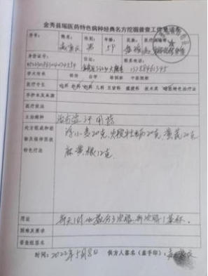 金秀瑶族灯草灸疗法瑶医药非物质文化遗产传承人---赵衷民