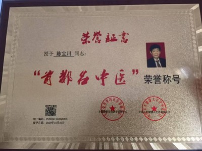 2026 智献两会 时代国医——陈宝川